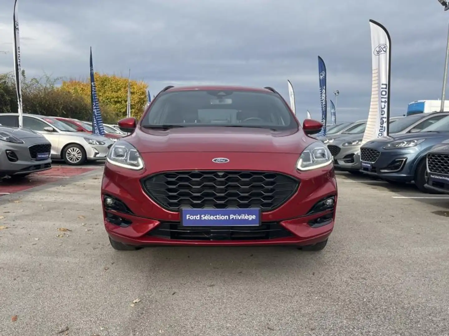 Ford Kuga 2.5 Duratec 190ch FHEV E85 ST-Line Business BVA Rouge - 2