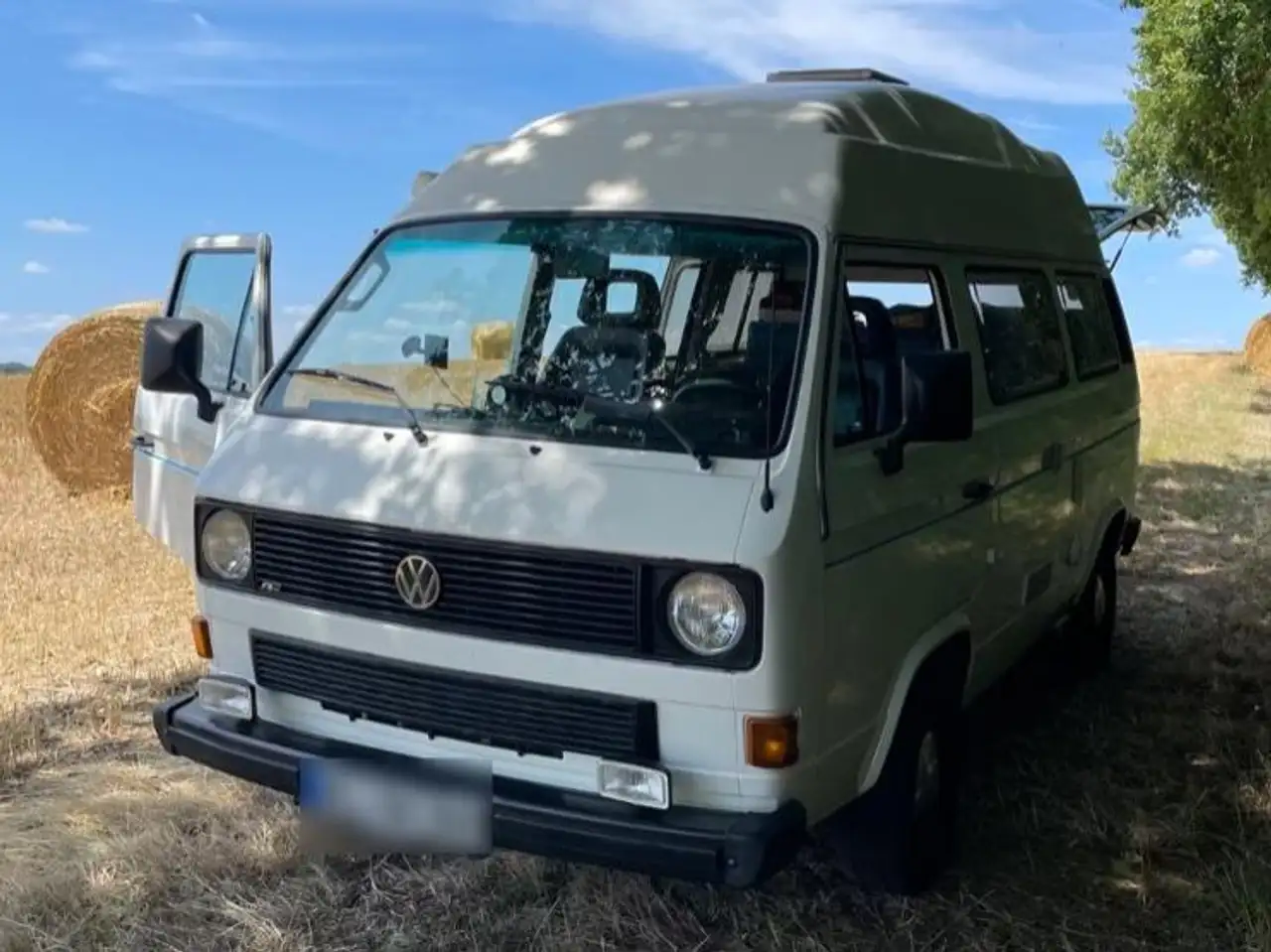 Volkswagen T3 Kombi Camper mit Hochdach, foto 3