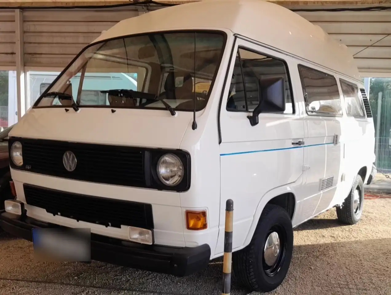 Volkswagen T3 Kombi Camper mit Hochdach, foto 2
