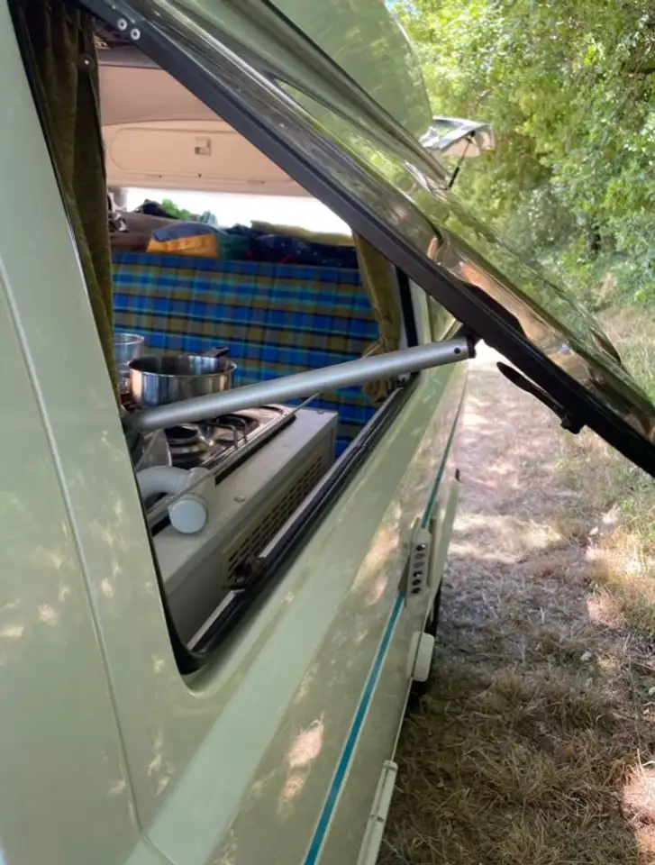 Volkswagen T3 Kombi Camper mit Hochdach, foto 12