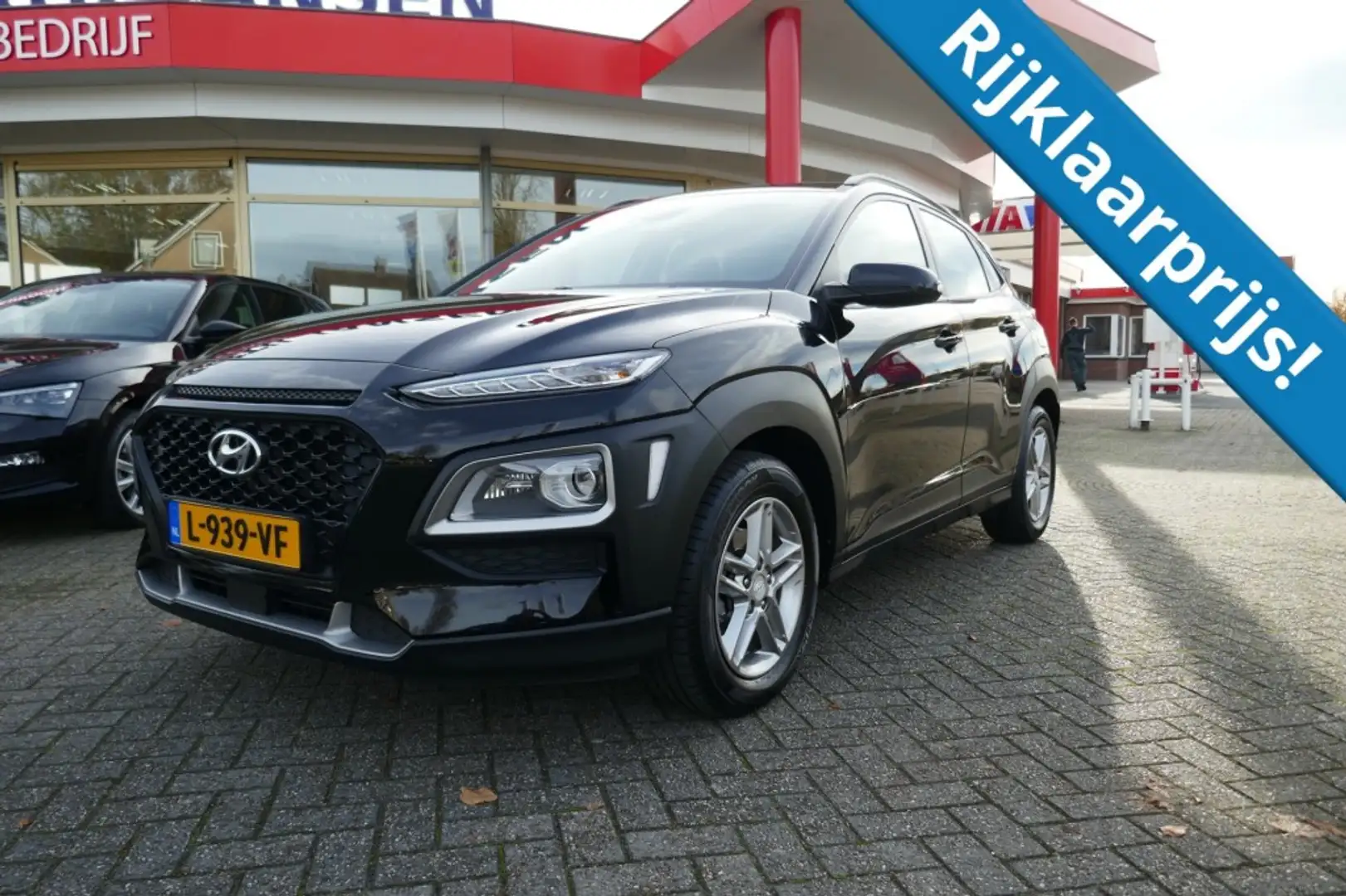 Hyundai KONA 1.0T COMFORT  120 PK  TREKHAAK/CAMERA/APPLE CARPLA Noir - 1