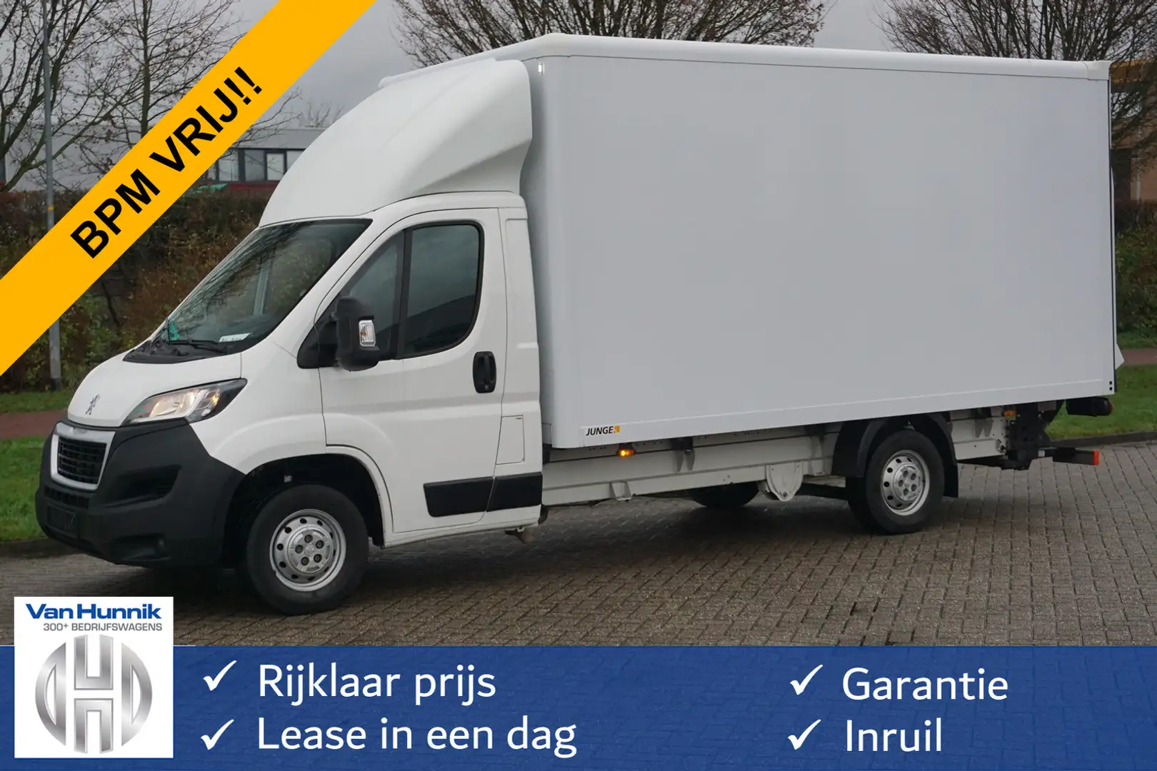 Peugeot Boxer 35 2.2 HDI 140PK L4 Bakwagen Climate, Apple CP/And Blanc - 1