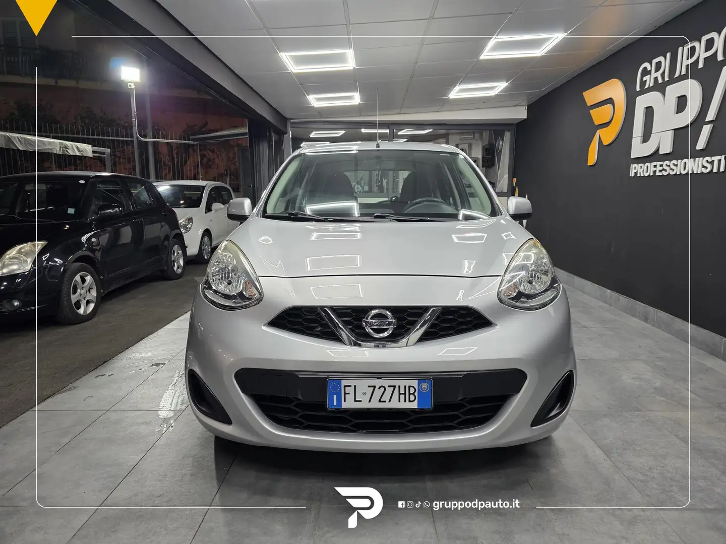 Nissan Micra Micra 1.2 Comfort eco Gpl Grigio - 2
