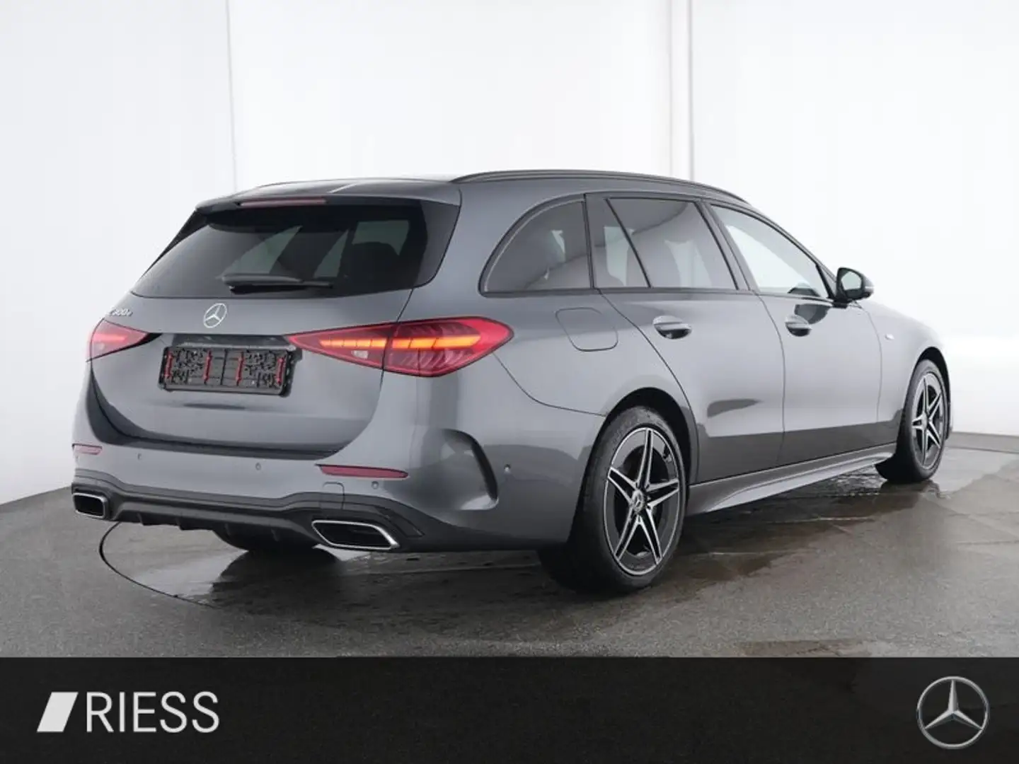 Mercedes-Benz C 300 e T AMG+Pano+Fahrass.P+Night+Kamera+LED+SH Grau - 2