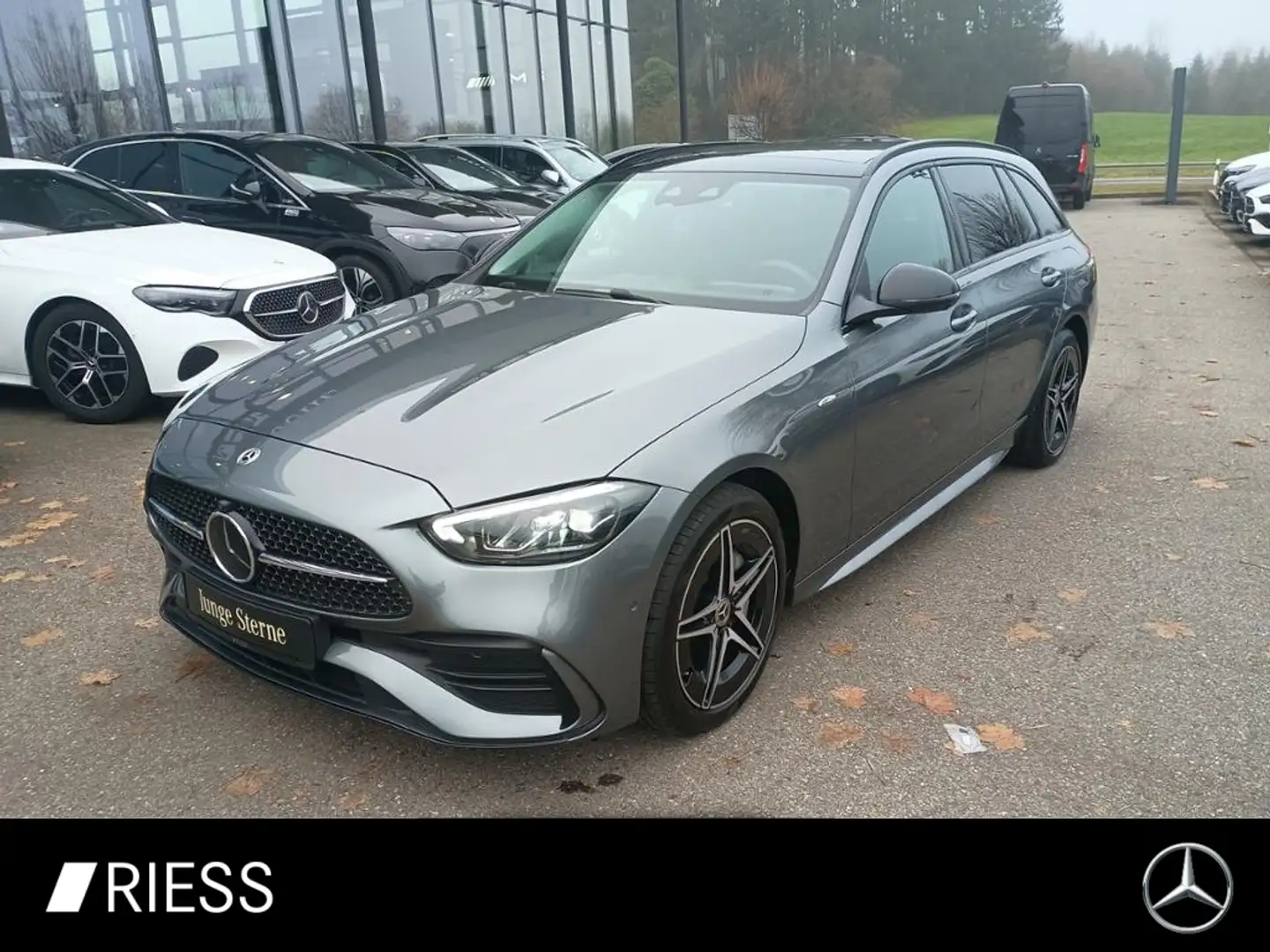 Mercedes-Benz C 300 e T AMG+Pano+Fahrass.P+Night+Kamera+LED+SH Grau - 1