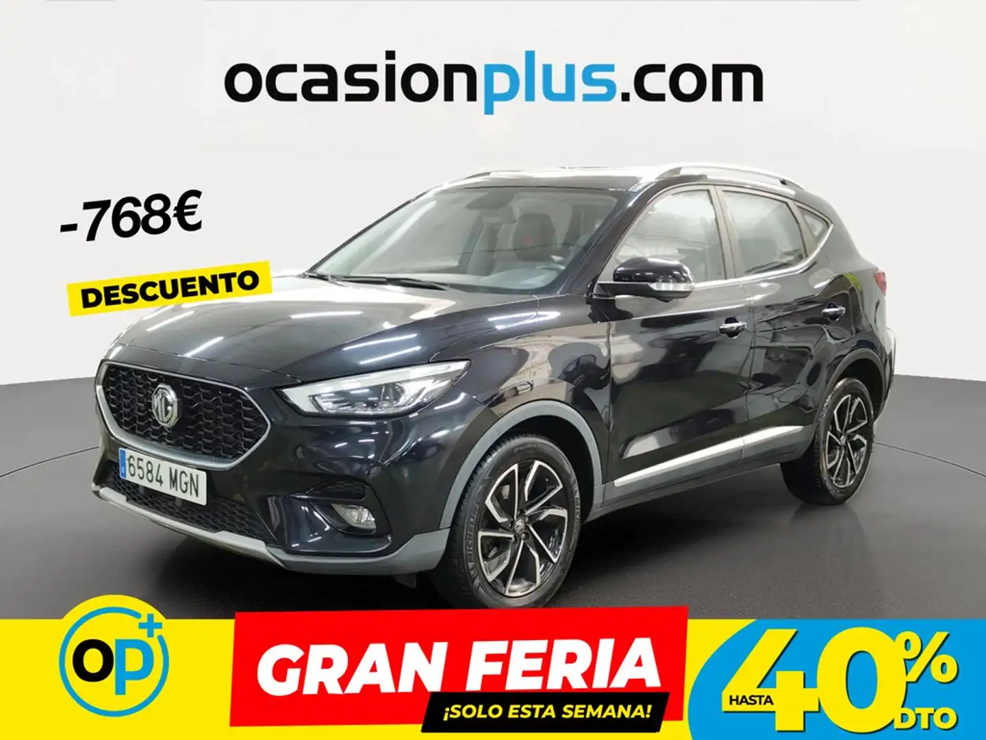 MG ZS 1.0 T-GDI Luxury 82kW Negro - 1