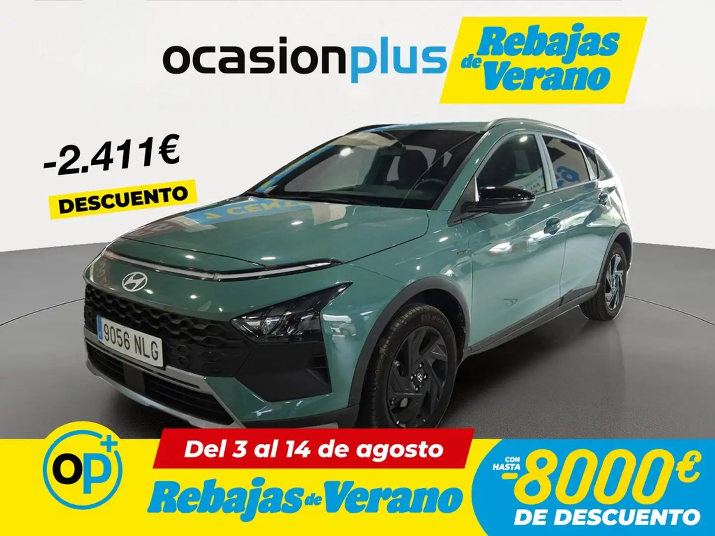Hyundai BAYON 1.0T 90 Black Line Verde - 1