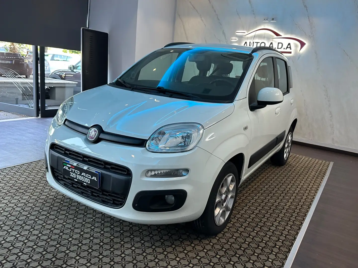 Fiat Panda 0.9 TwinAir Turbo Natural Power Lounge Blanc - 2