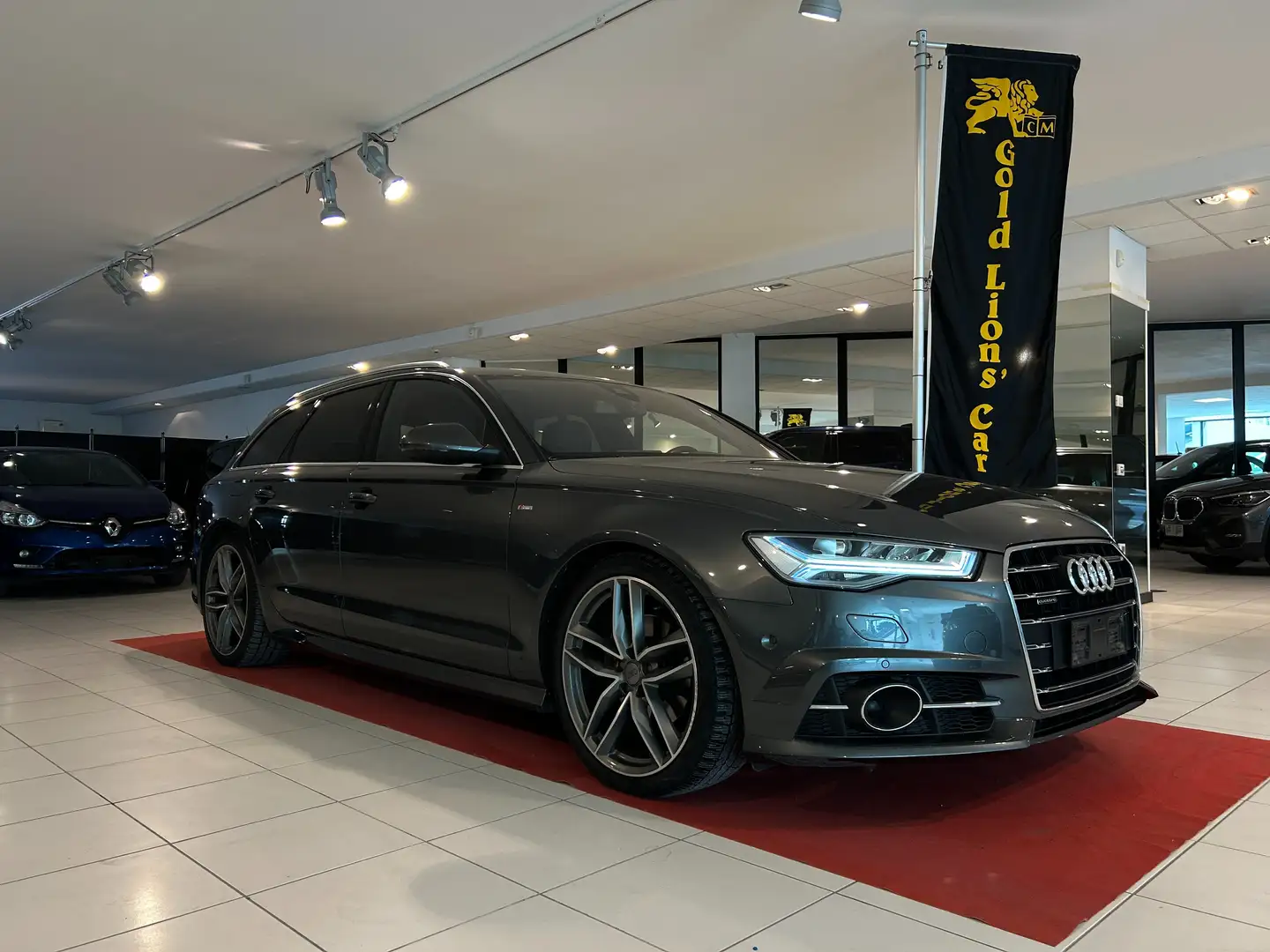 Audi A6 TDI 190 CV S.t. QUATTRO+GANCIO DI TRAINO+SED RISC Szürke - 1