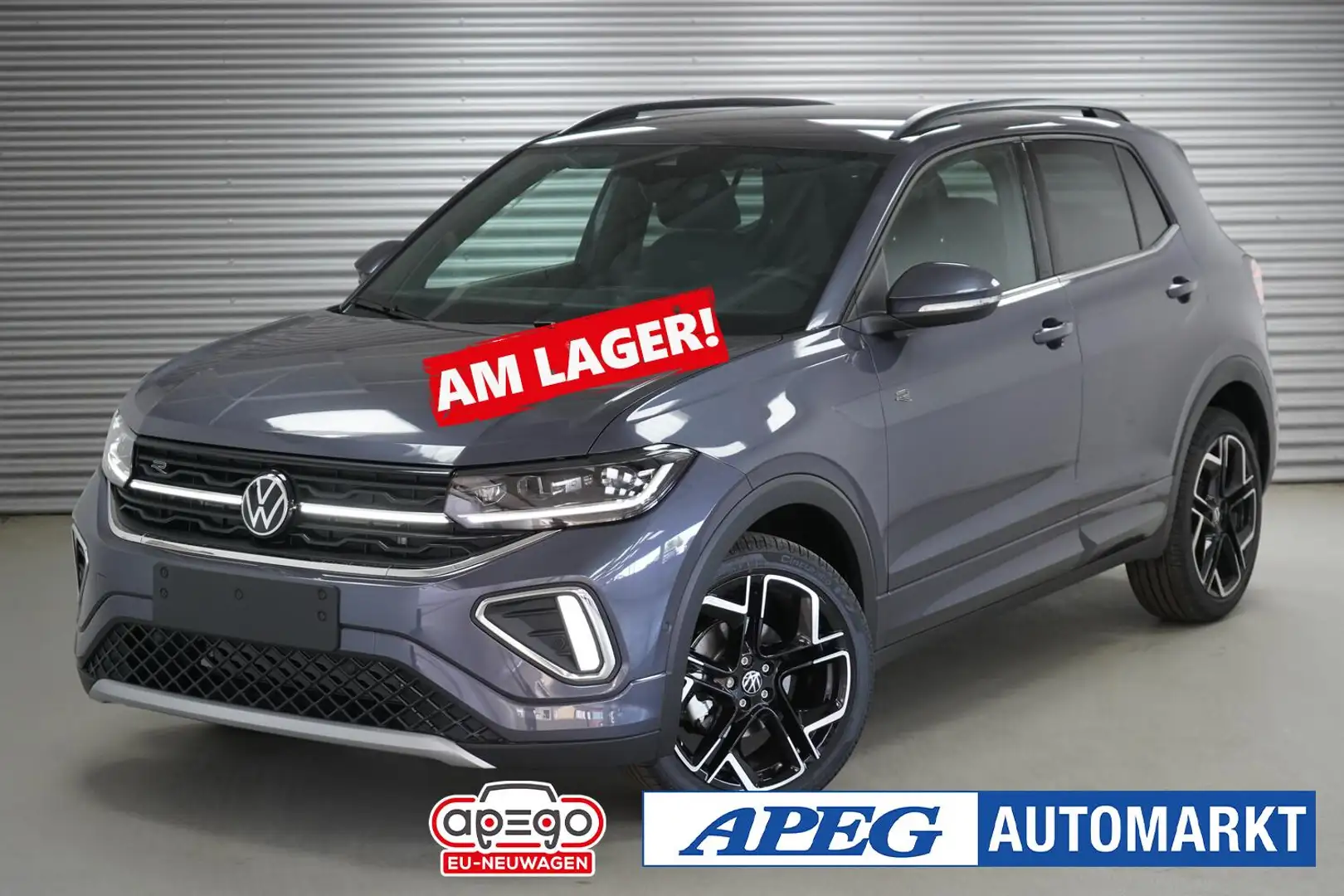 Volkswagen T-Cross 1,5 TSI DSG R-Line Grau - 1