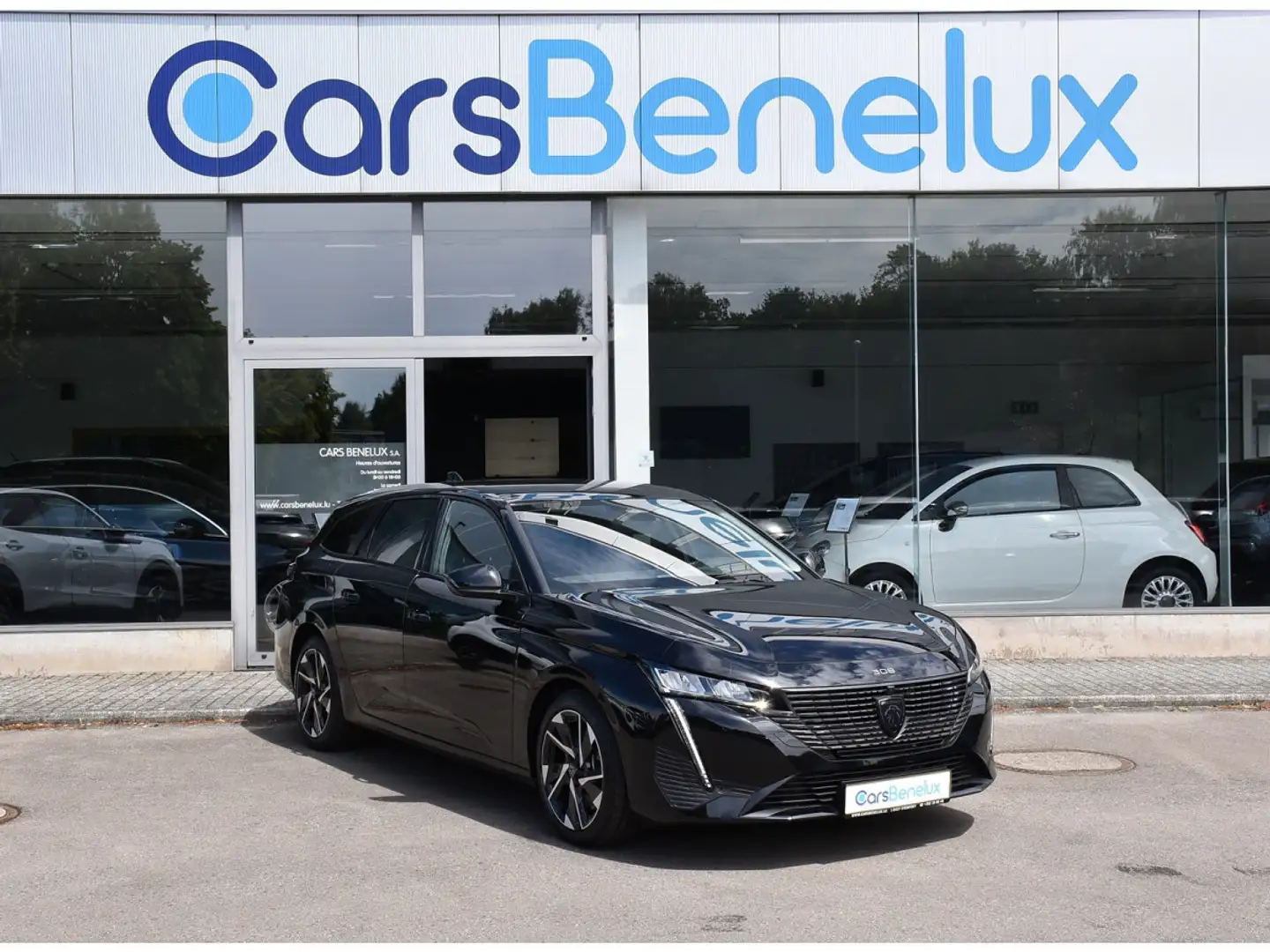 Peugeot 308 SW 1.6 PHEV Hybrid EAT8 Allure CAM360 GPS LANE 1° Noir - 1