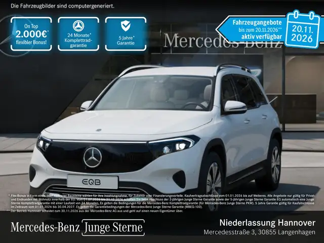 Mercedes-Benz EQB 4M PROG+PLUS PAKET+360+KEYLESS+SPUR