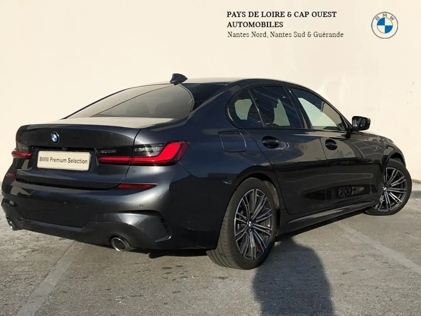 BMW 320 320dA MH 190ch M Sport Gris - 2