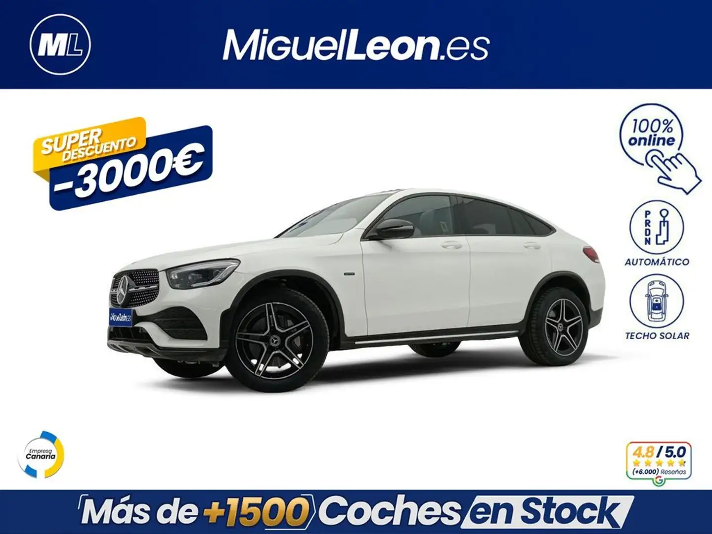Mercedes-Benz GLC 300 300de 4Matic Blanco - 1