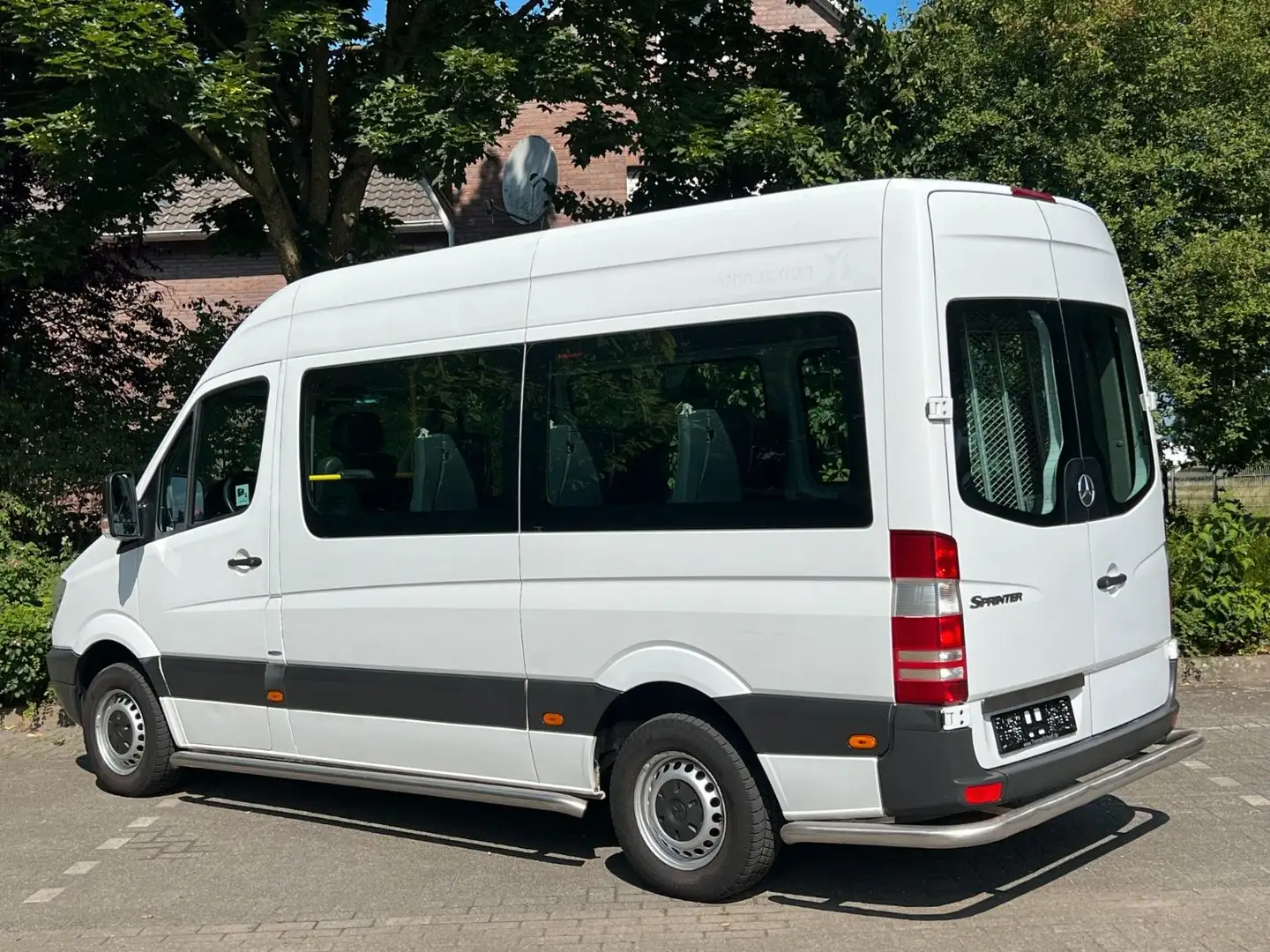 Mercedes-Benz Sprinter 313 Cdi 9 Sitze Rollstuhllift Klima Eu5 Weiß - 2