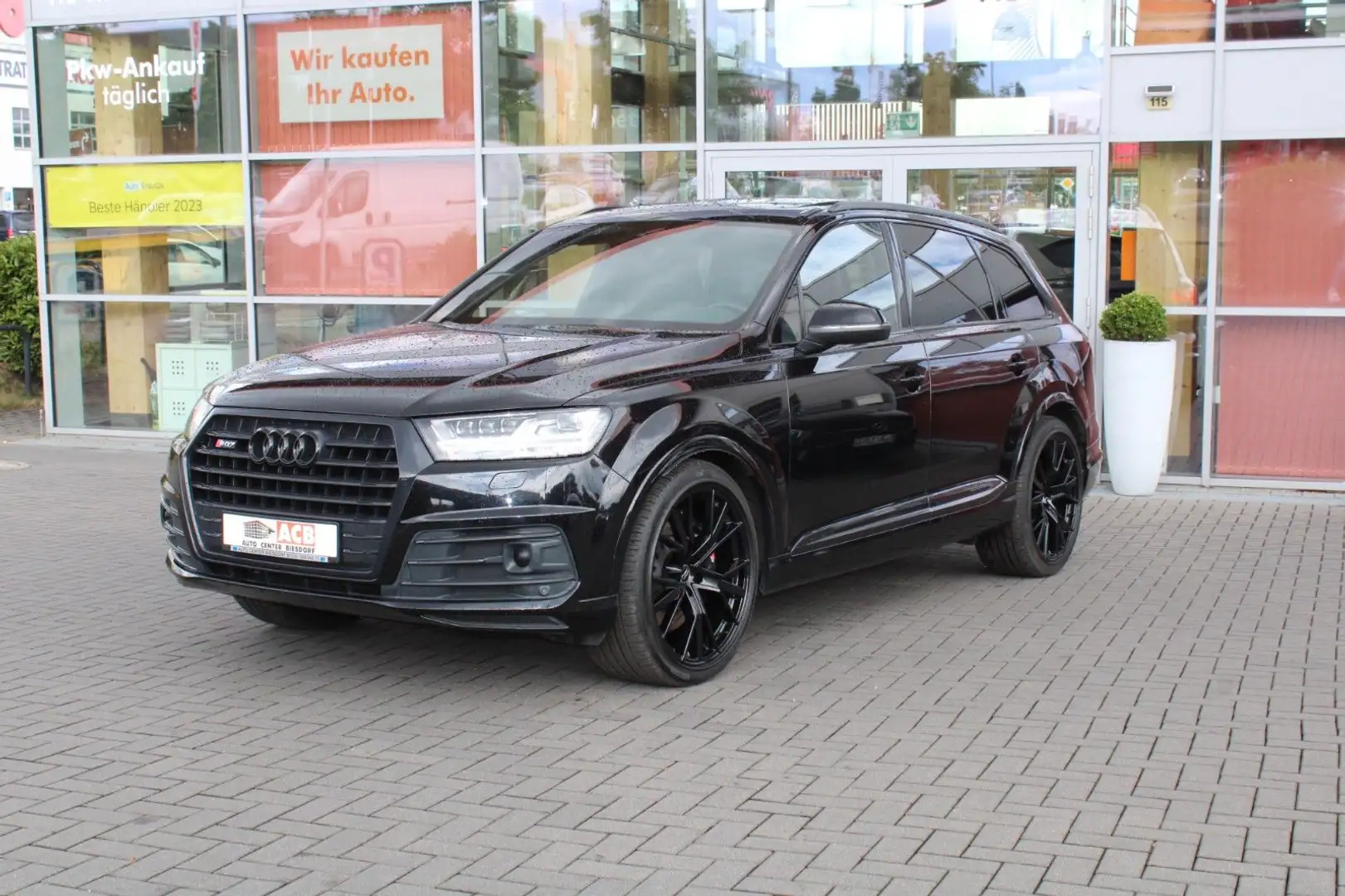 Audi SQ7 7-Si. Raute Alcantara Himmel Carbon AHK Schwarz - 2