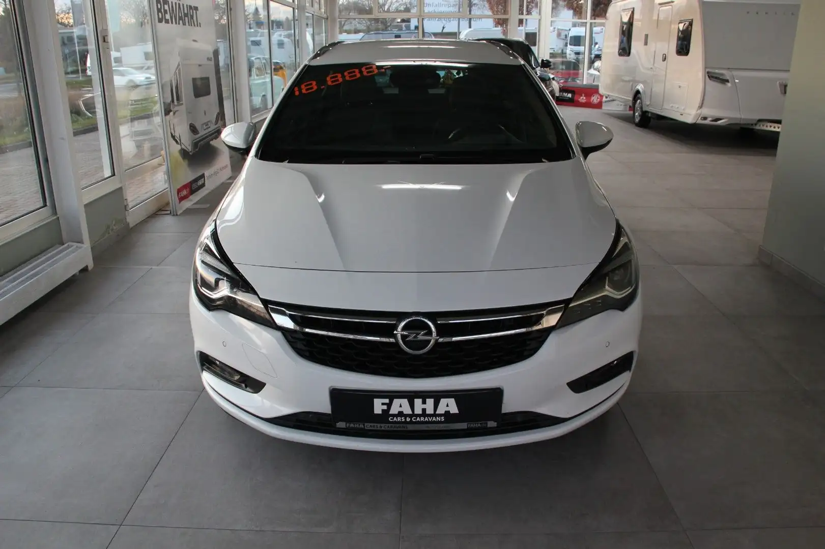 Opel Astra K Sports Tourer Dynamic Weiß - 2