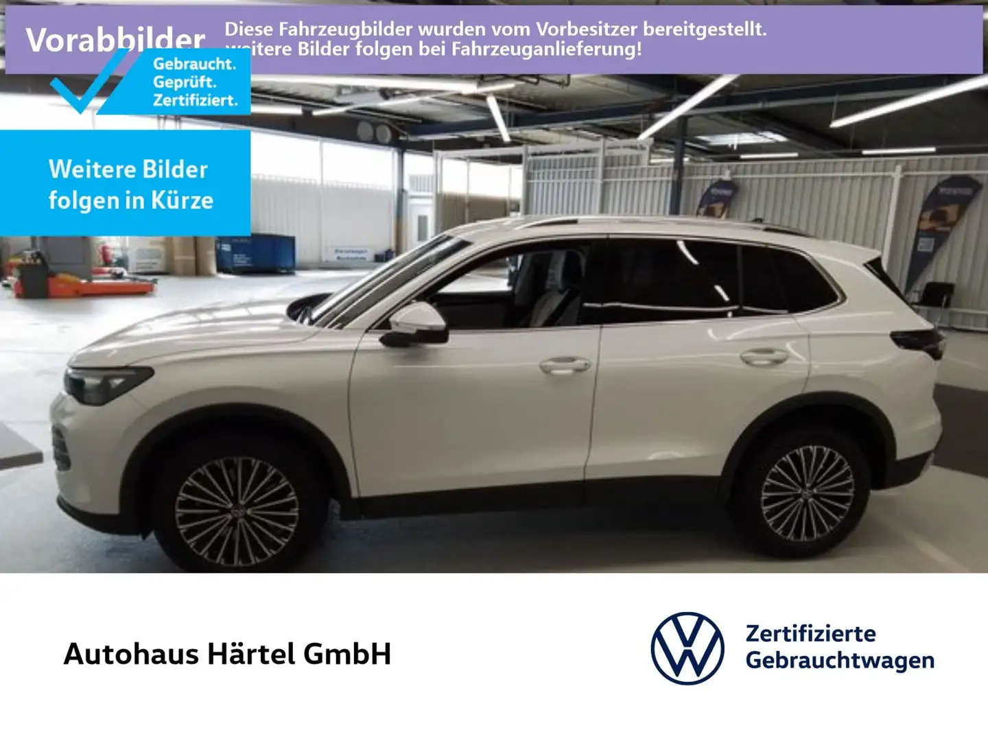 Volkswagen Tiguan ELEGANCE 4MOTION 2.0 TDI DSG (+EURO6) Navi Weiß - 1