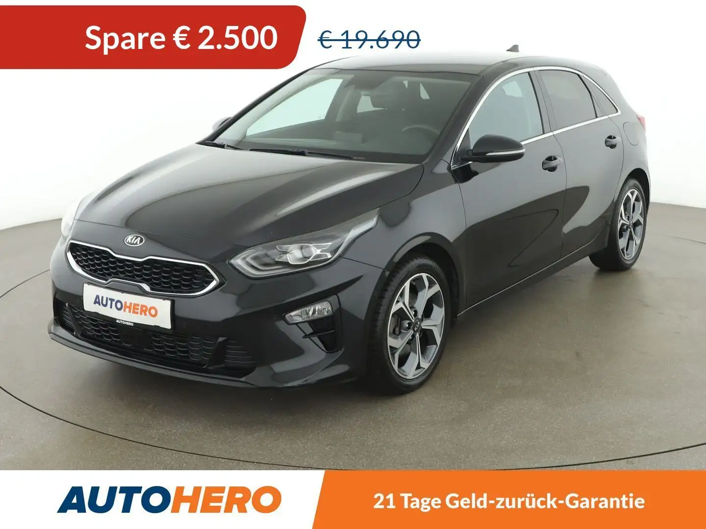 Kia Ceed / cee'd 1.4 TGDI Platinum Schwarz - 1