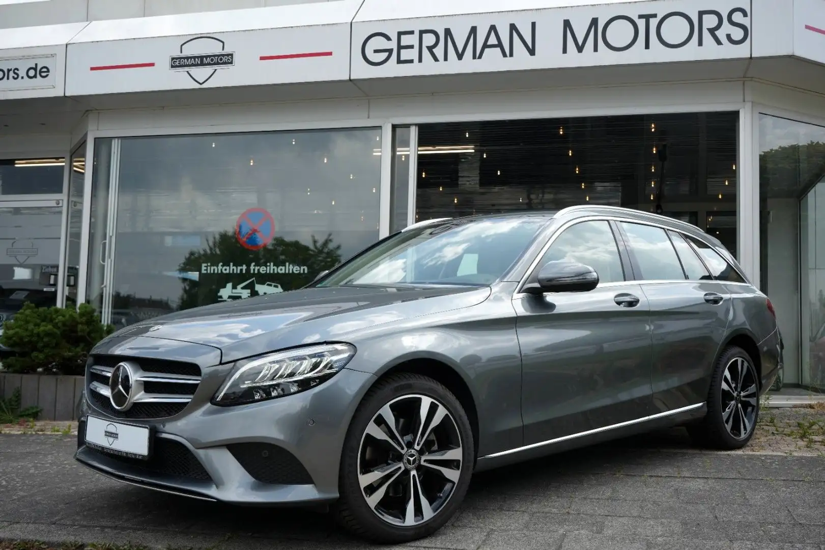 Mercedes-Benz C 220 T d 4Matic EXCLUSIVE|HUD|DISTR+|LED|AHK Gris - 1