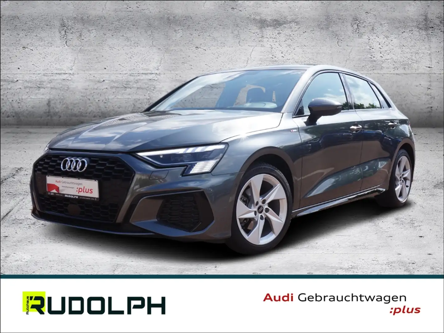 Audi A3 Sportback S line 35 TFSI S-tronic MATRIX Navi Temp Grau - 1
