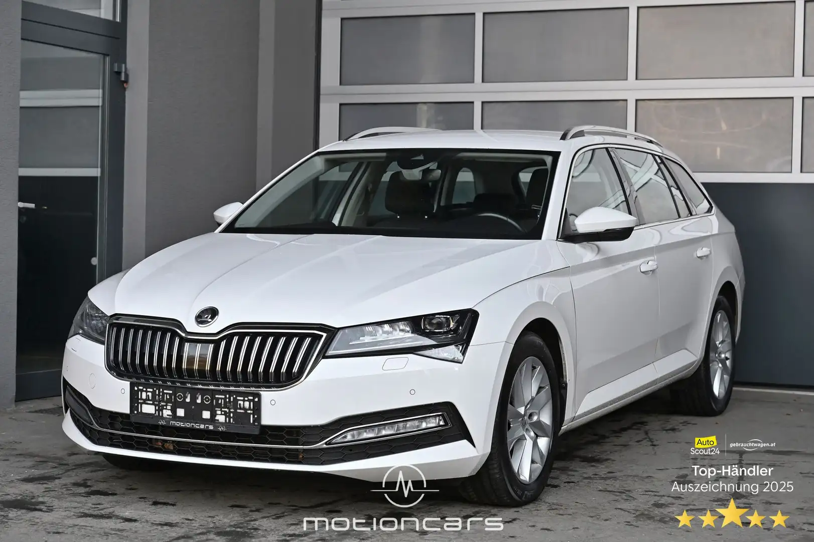 Skoda Superb 2.0 TDI Style DSG  Pickerl NEU Weiß - 1