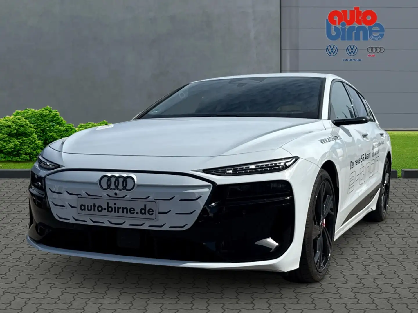 Audi S6 Avant quattro Luftfederung AD StandHZG Navi Leder Weiß - 1
