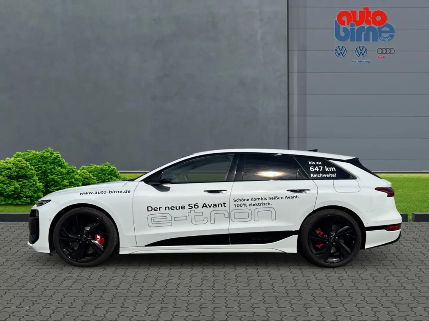 Audi S6 Avant quattro Luftfederung AD StandHZG Navi Leder Weiß - 2