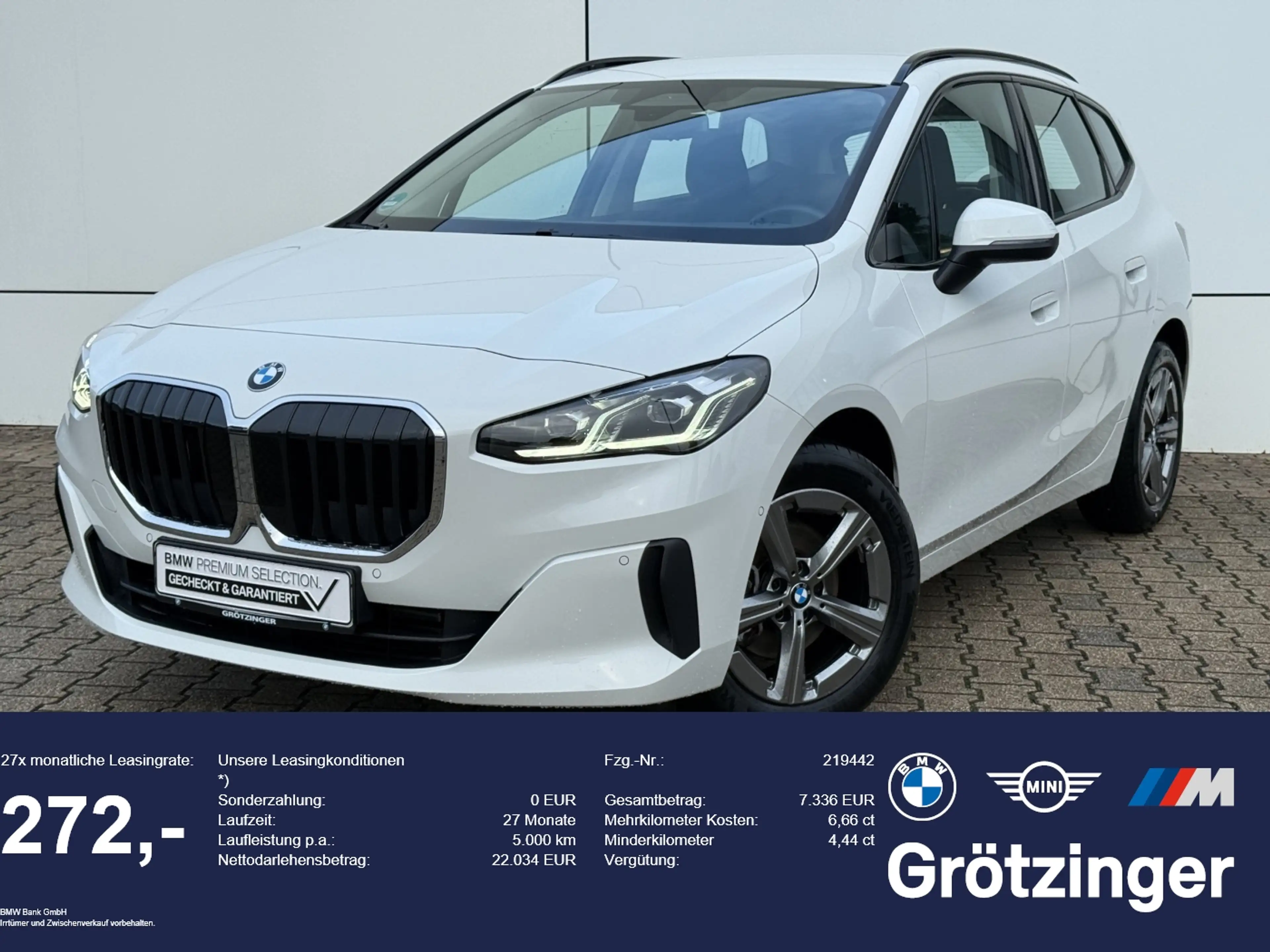 BMW 220 220i Active Tourer LED+AHK+Komfort+SHZ