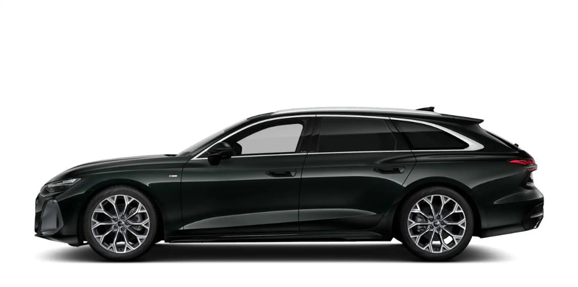 Audi A6 Avant 40 TFSI 204pk s-tronic Advanced edition Groen - 2