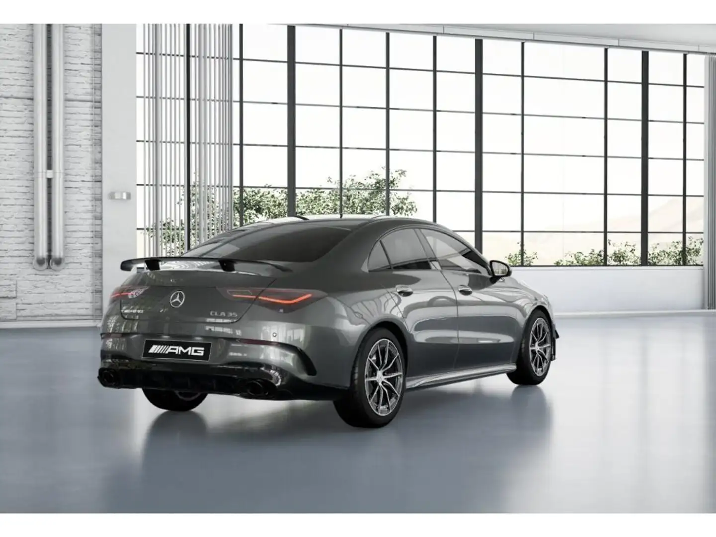 Mercedes-Benz CLA 35 AMG 4M Coupé Aero+/Burm/Totw/Night/Distr Grau - 2