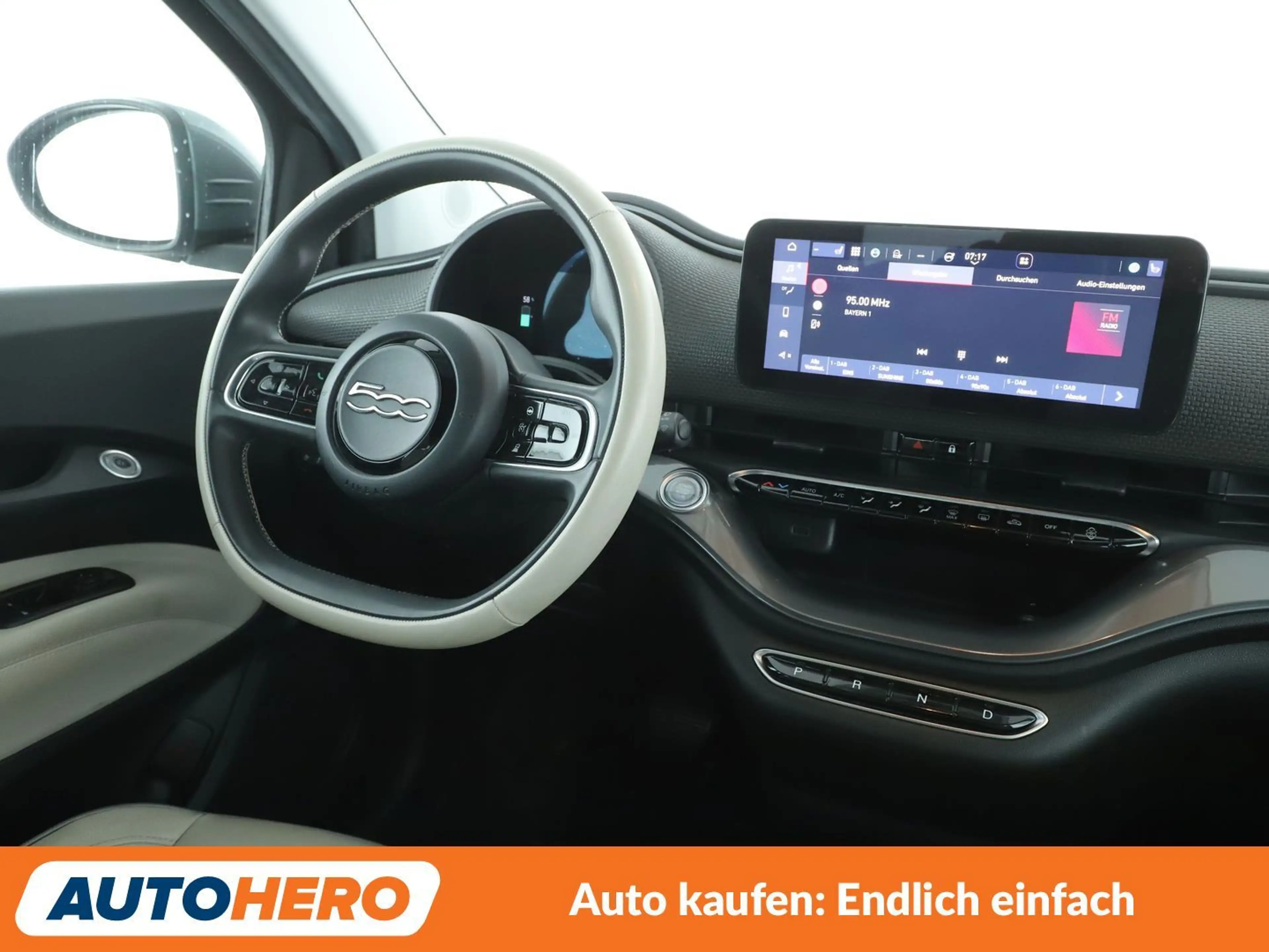 Fiat 500e electric drive 87 kW 'la Prima' Aut.*NAVI*LED*CAM* — photo 13