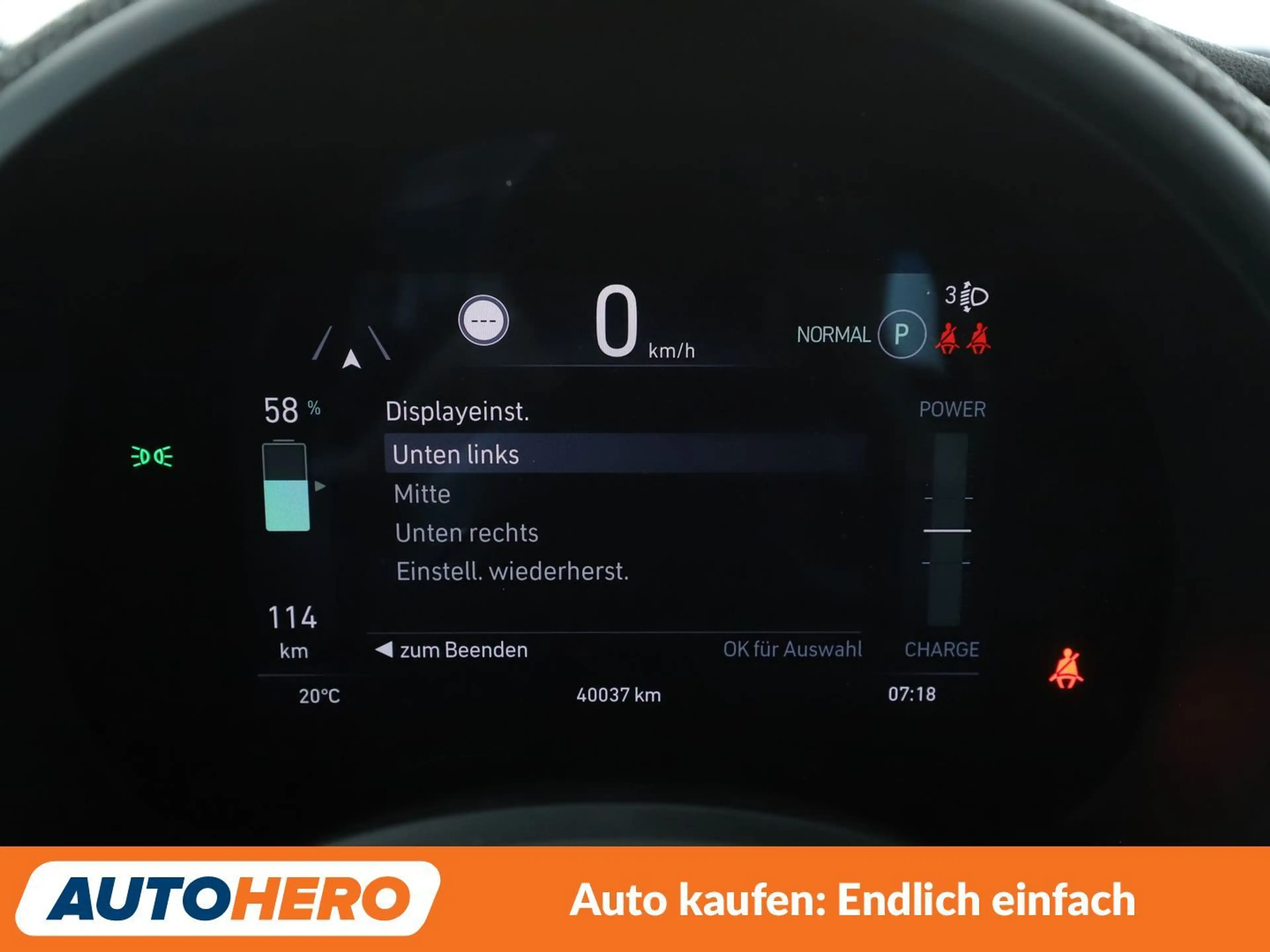 Fiat 500e electric drive 87 kW 'la Prima' Aut.*NAVI*LED*CAM* — photo 15