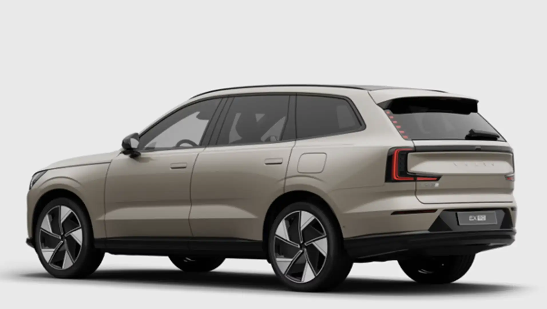 Volvo EX90 107 kWh AWD Twin Motor Ultra Performance 7 zit Beige - 2