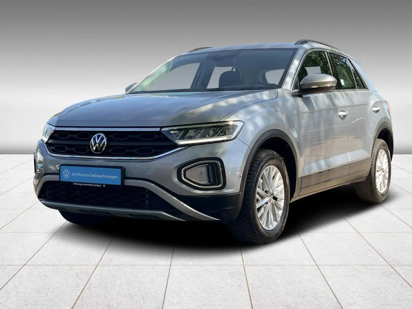 Volkswagen T-Roc 1.0 TSI Life Rückfkamera Navi Sitzhzg Silber - 1