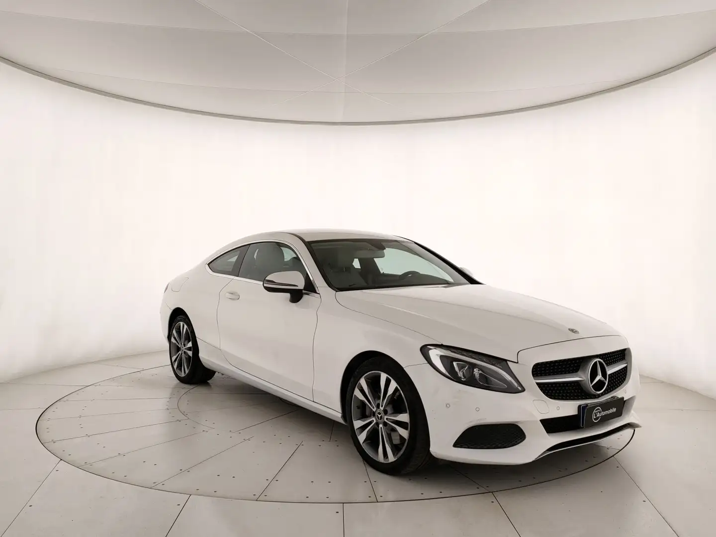 Mercedes-Benz C 250 C Coupe 250 d Sport auto Bianco - 1