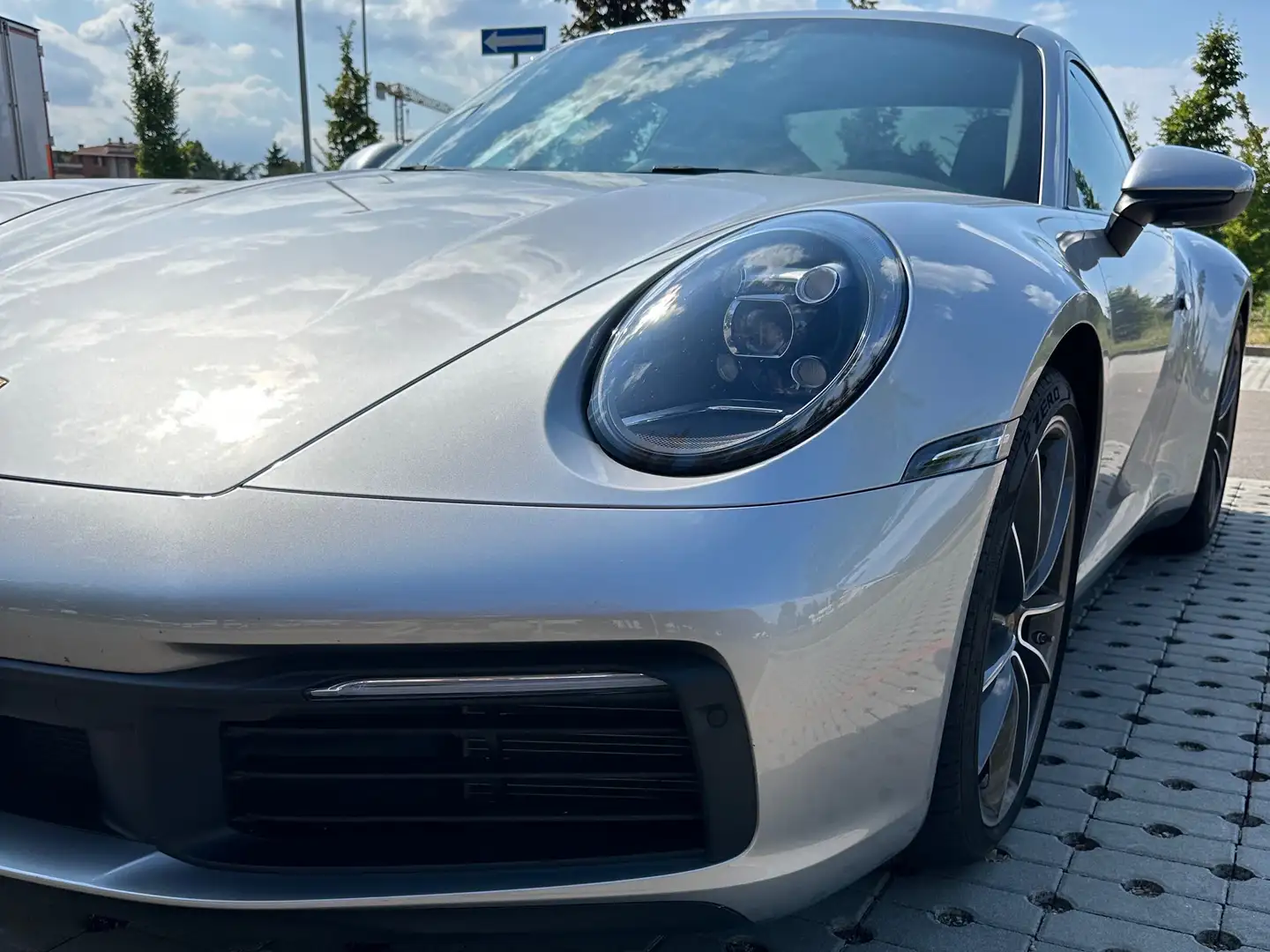 Porsche 911 911 Coupe 3.0 Carrera auto Argento - 2