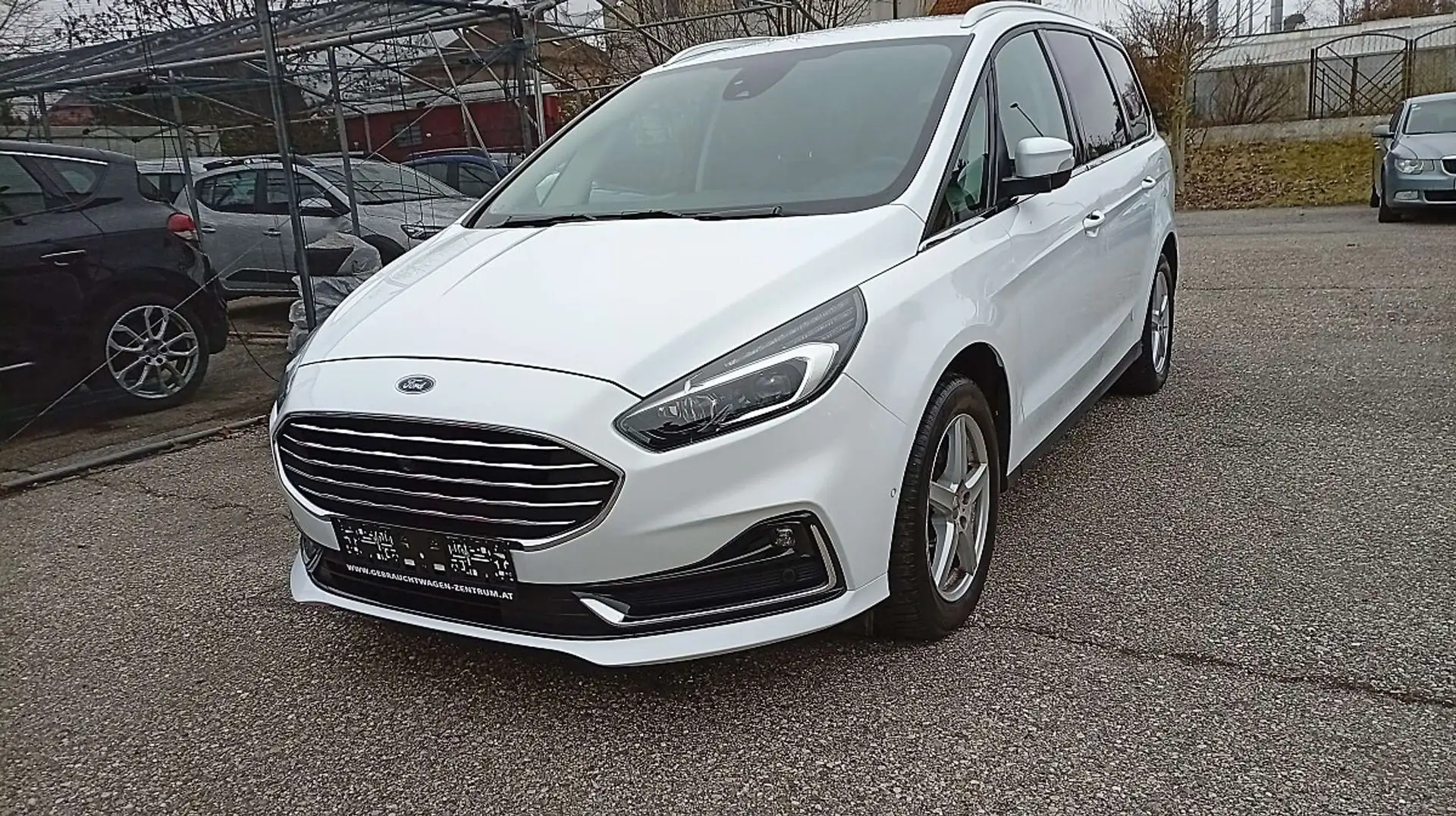Ford Galaxy 2,5 Duratec Hybrid Titanium * 7sitzer * Automat Weiß - 1