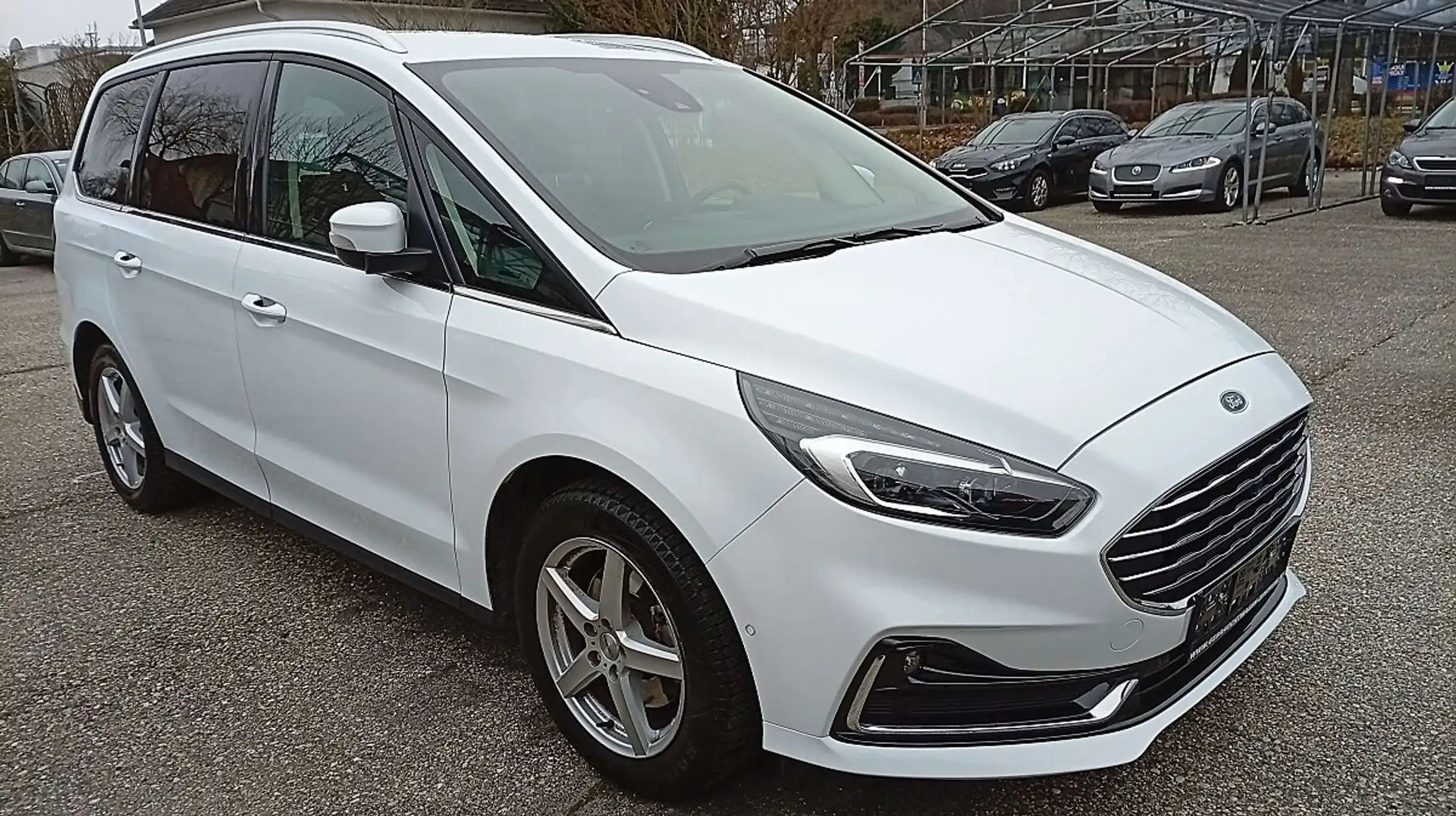 Ford Galaxy 2,5 Duratec Hybrid Titanium * 7sitzer * Automat Weiß - 2