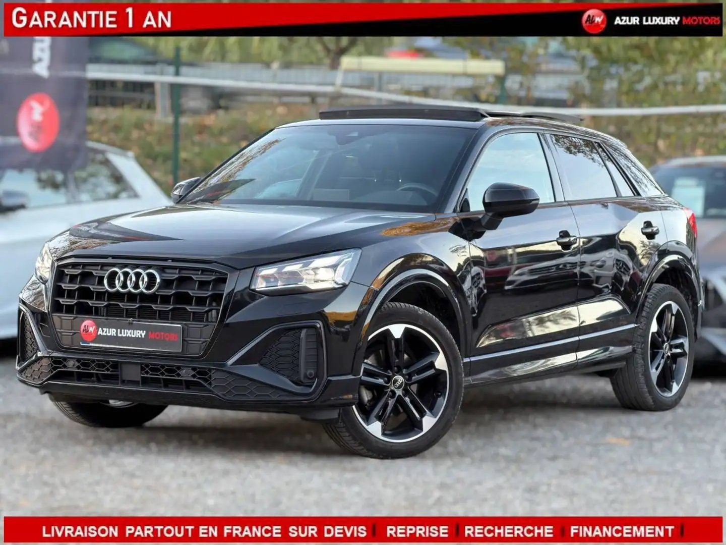 Audi Q2 35 TFSI 150ch S line S tronic 7 Noir - 1