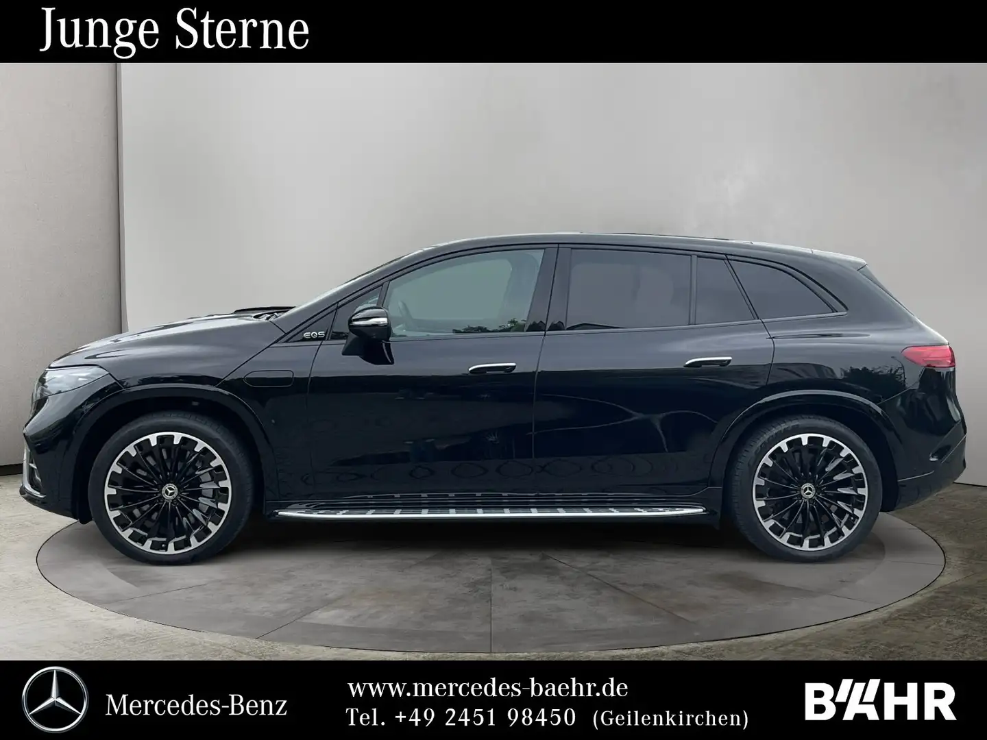 Mercedes-Benz EQS EQS 450 4M SUV AMG+Night/Burmester3D/Pano/360° Schwarz - 2