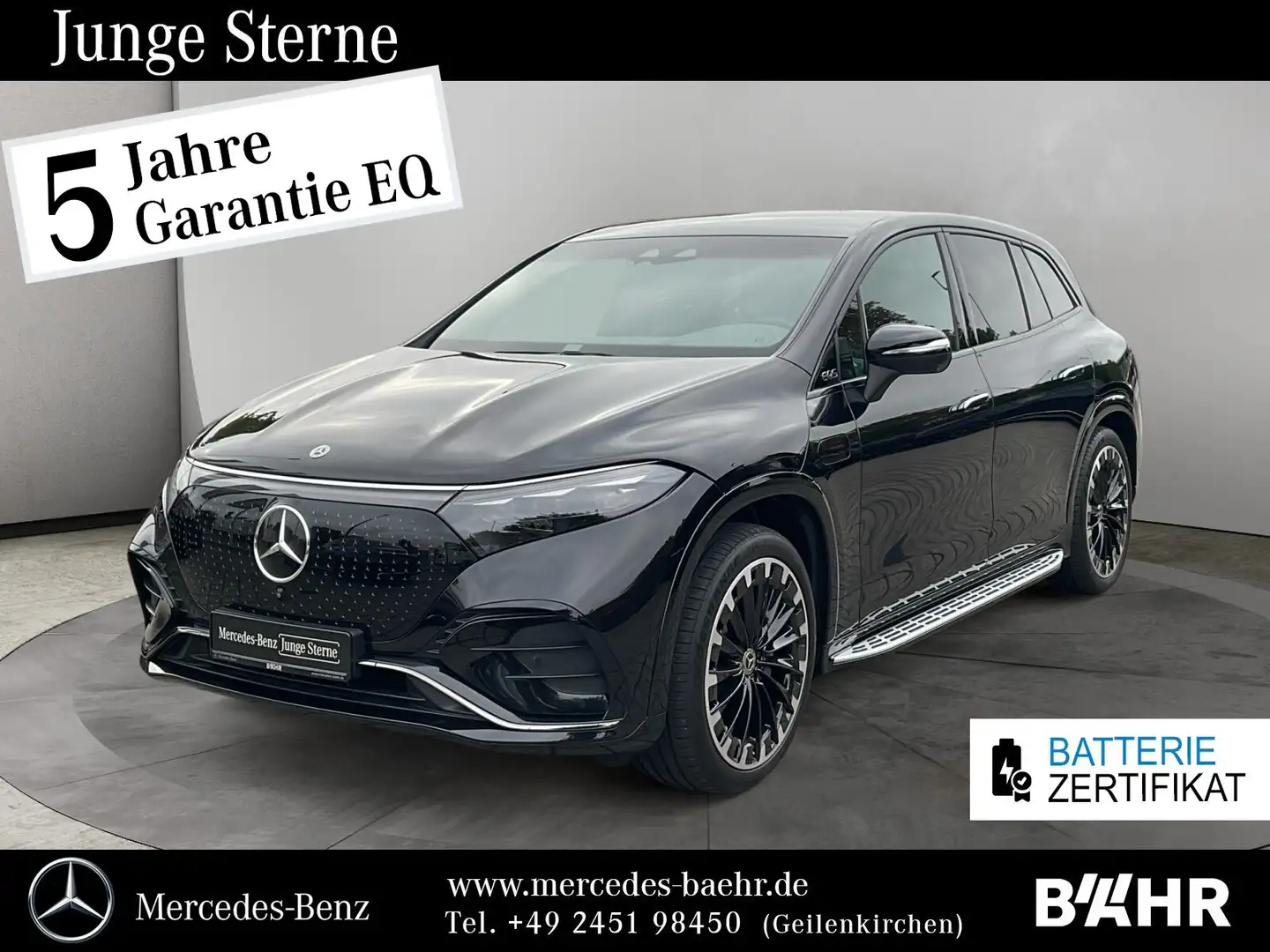 Mercedes-Benz EQS EQS 450 4M SUV AMG+Night/Burmester3D/Pano/360° Schwarz - 1