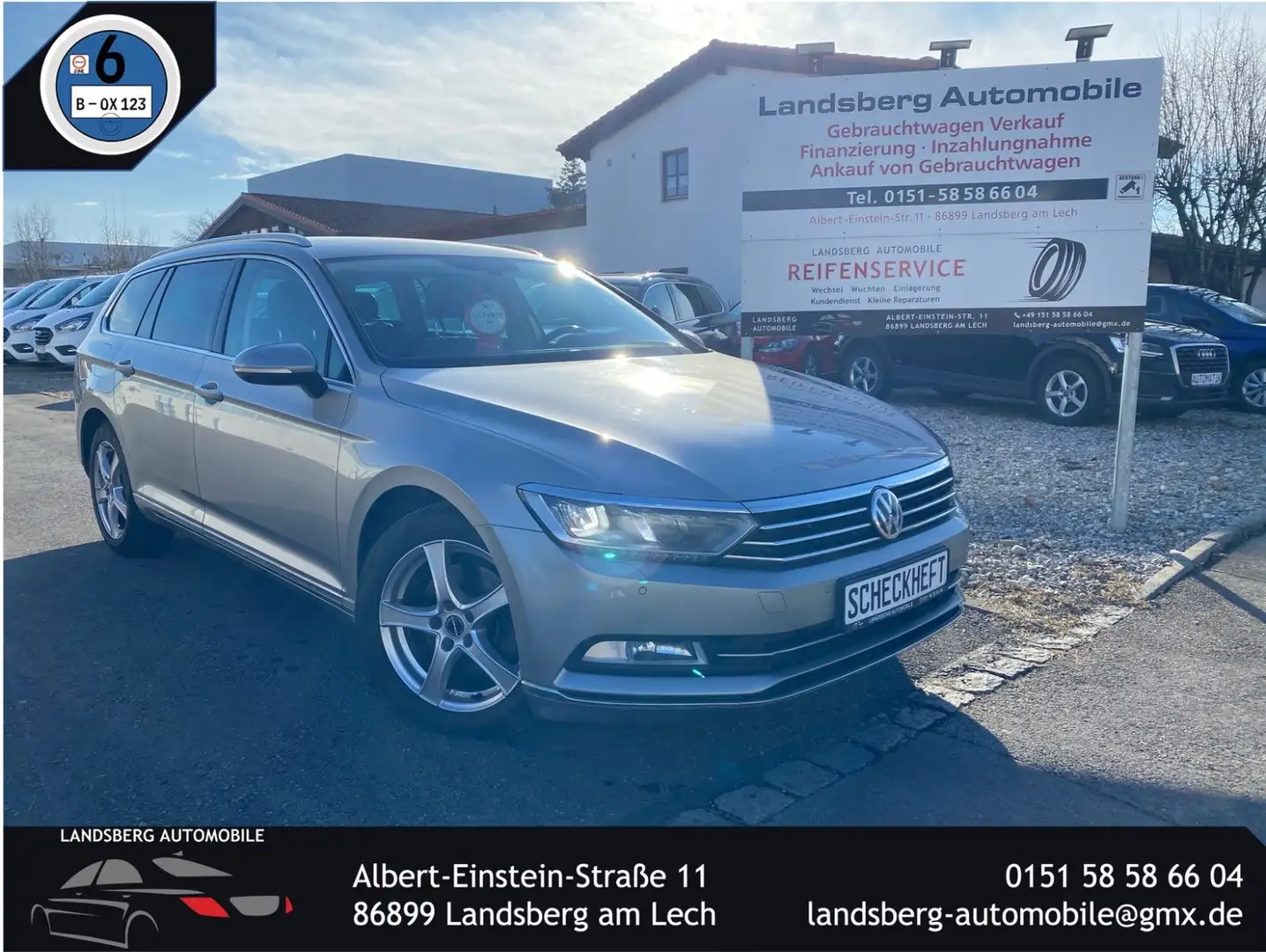 Volkswagen Passat Variant Highline BMT/Start-Stopp Argent - 1
