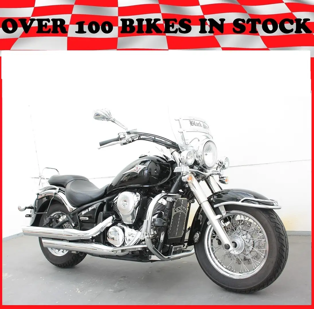 Kawasaki VN 900 Classic Noir - 1