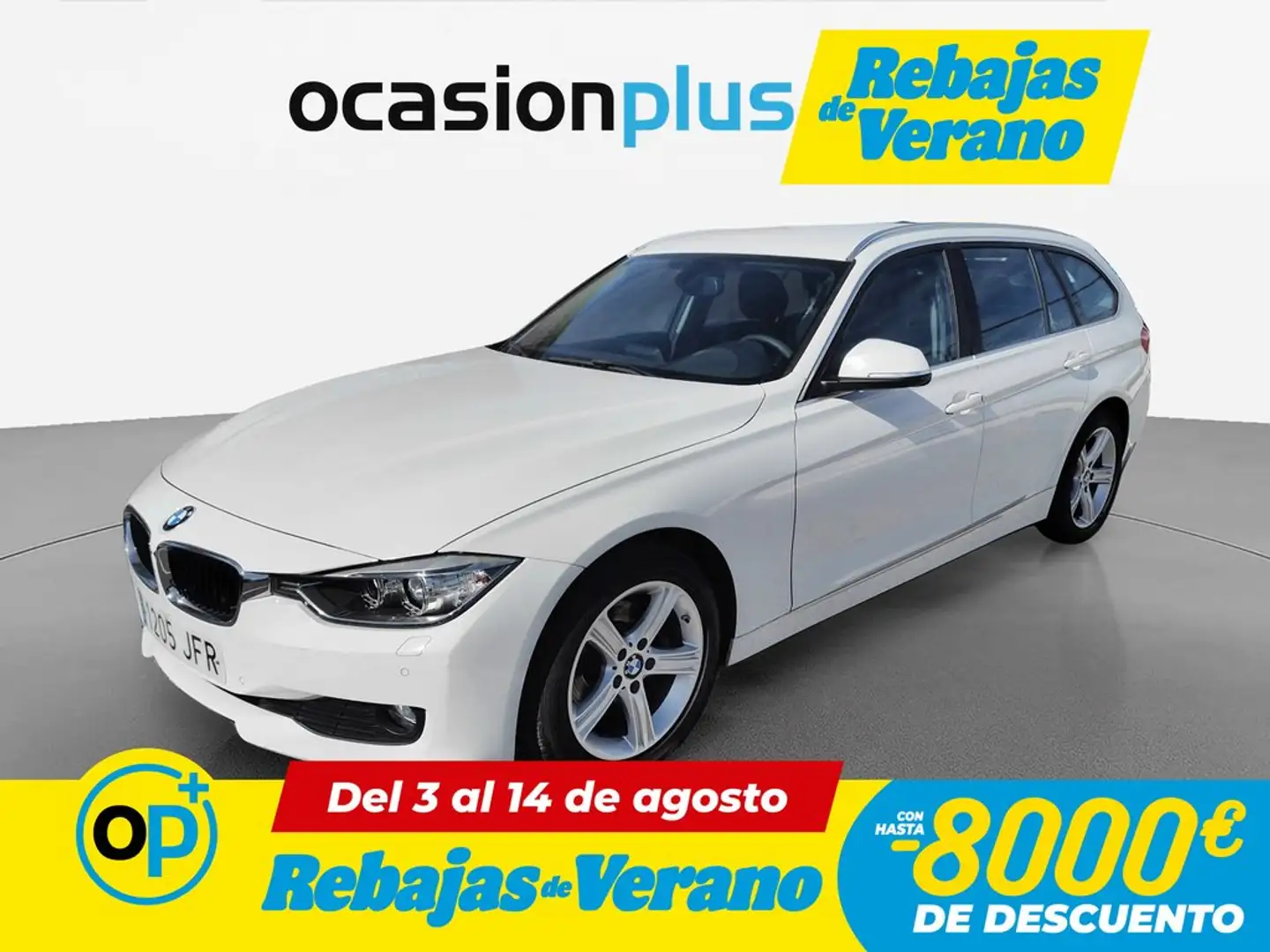 BMW 318 318d Touring (0.0) Blanco - 1