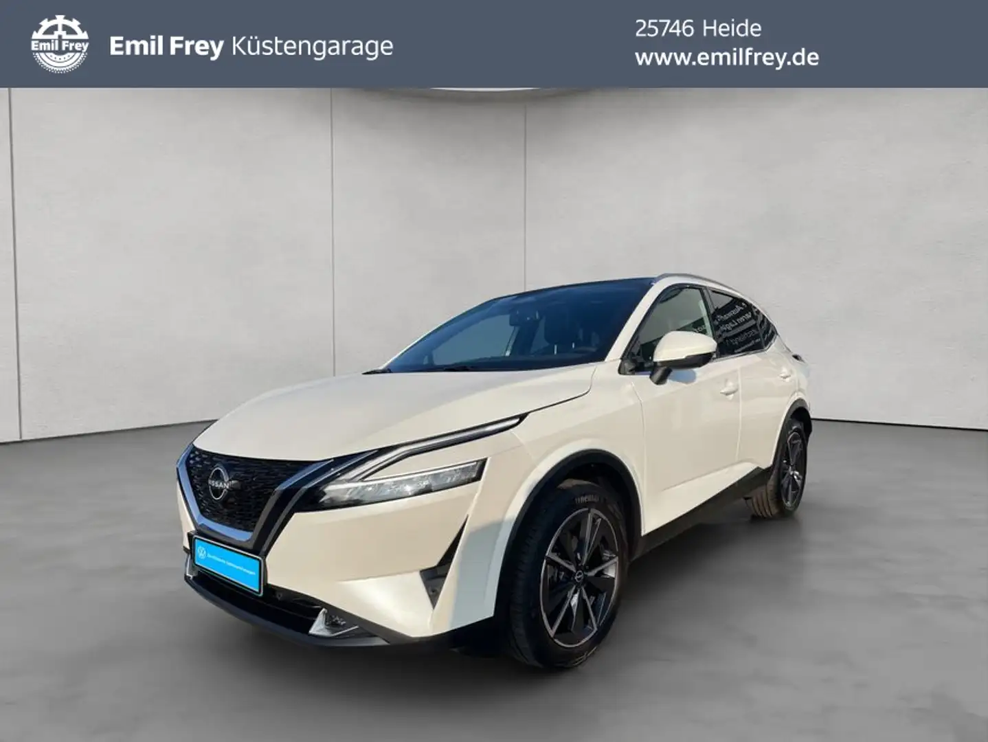 Nissan Qashqai 1.3 DIG-T MHEV Xtronic Tekna+ 158PS SHZ Weiß - 1