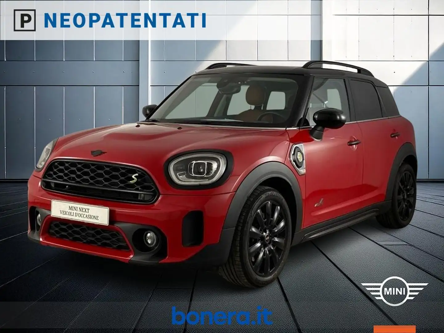 MINI Cooper SE Countryman Mini Countryman 1.5 Cooper SE Business all4 auto Rojo - 1