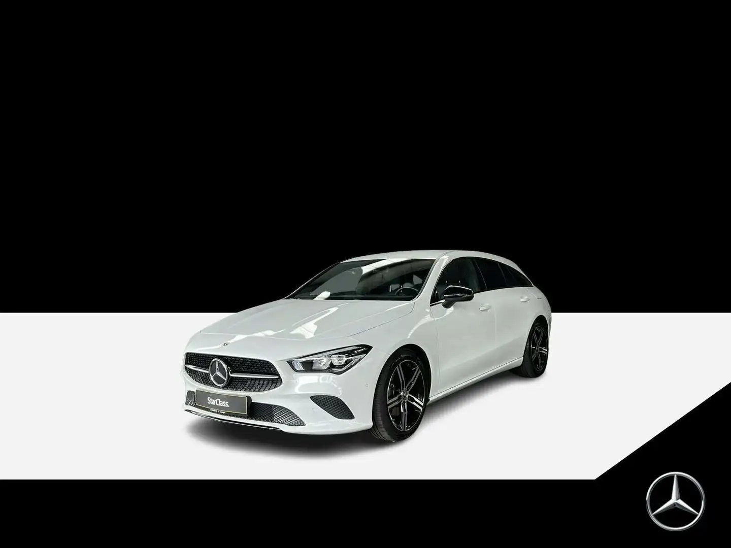 Mercedes-Benz CLA 200 CLA 200 d Shooting Brake  Progressive Navi/Autom. Blanc - 1