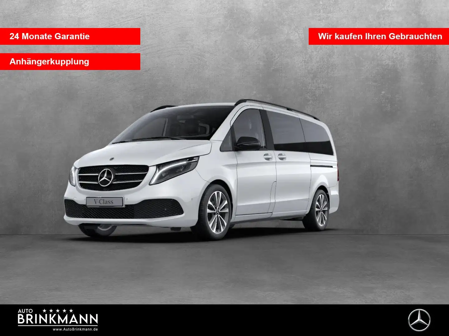 Mercedes-Benz V 220 V 220 d EDITION Lang LED/NIGHT/SHZ/AHK/KAMERA Weiß - 1