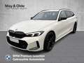 BMW 340 xDrive Touring M Sport SHZ LHZ HUD Navi 360Grad Me Blanc - thumbnail 1